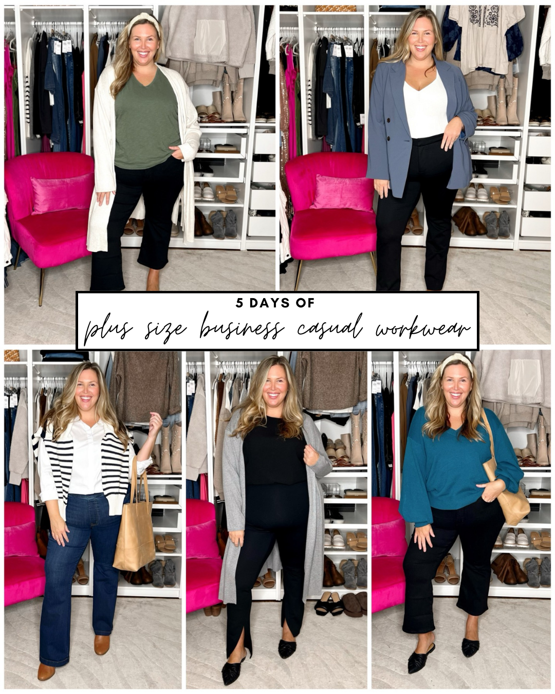 5 DAYS OF PLUS SIZE BUSINESS CASUAL WORKWEAR House of Dorough